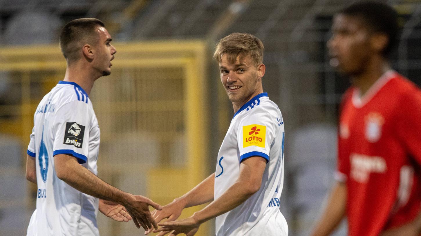 Nicklas Shipnoski (Mitte) sorgt in der 3. Liga für Furore. Nicklas Shipnoski (Mitte) sorgt in der 3. Liga für Furore.