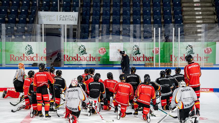 Vorbereitung in Nürnberg: In Finnland ist Ville Peltonen ein Volksheld, in der deutschen Nationalmannschaft der Assistent von Bundestrainer Toni Söderholm.