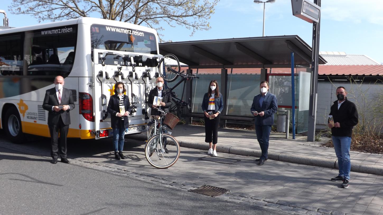 Der Kanal-Altmühl-Express, die VGN-Freizeitlinie mit Fahrradträger im Landkreis Neumarkt, ist bereit für den Saisonstart.
