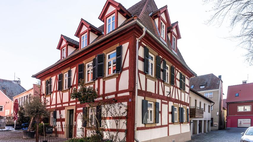 Wer mit offenen Augen durch Höchstadts Altstadt schlendert, findet eine Vielzahl prachtvoller Fachwerkhäuser.
