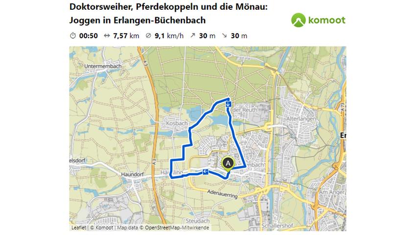 Hier geht es zur Lieblingsstrecke von Romy Joppert.  © OpenStreetMap-Mitwirkende