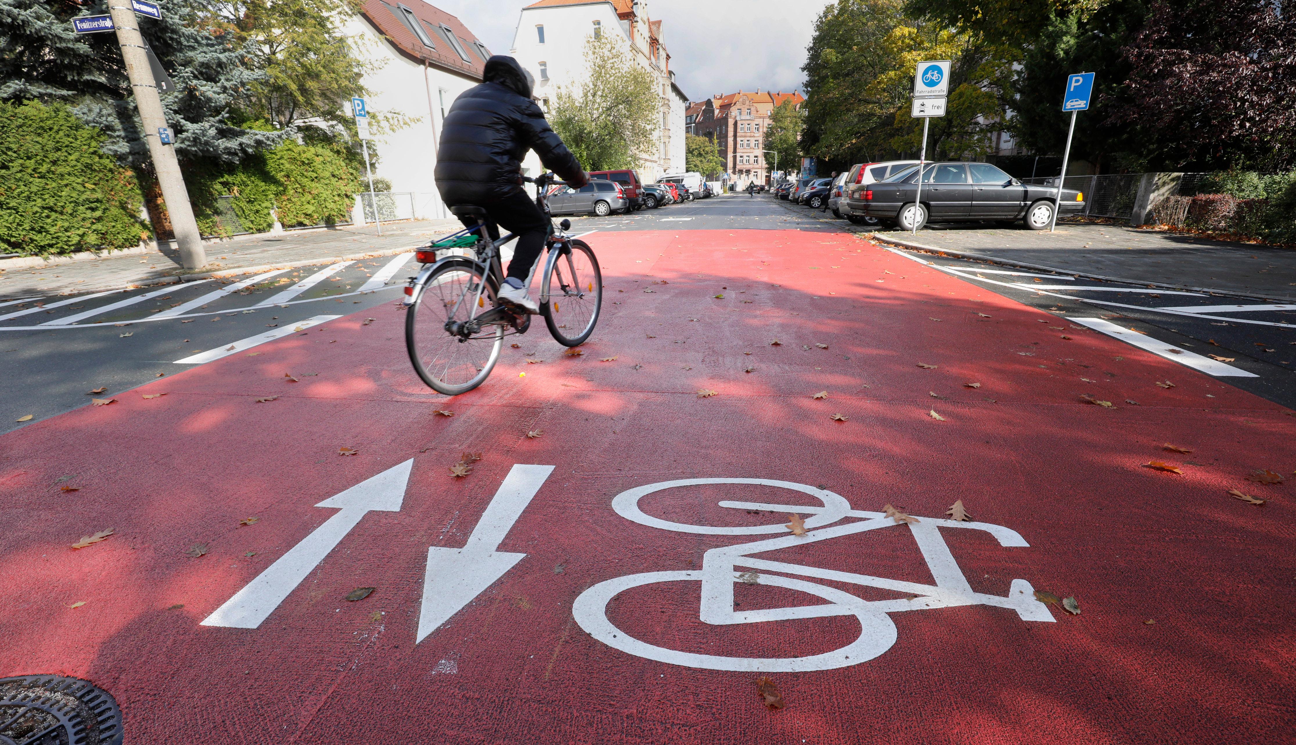 Eröffnung Nürnbergs erste Fahrradstraße