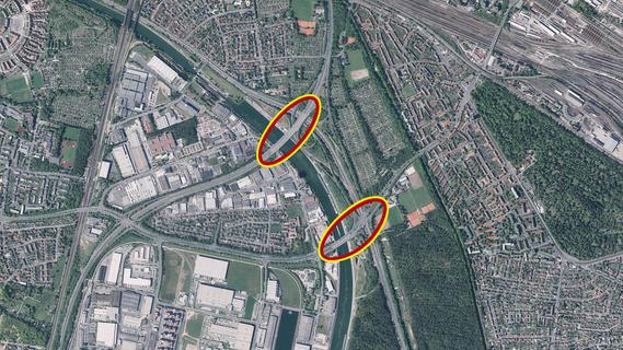 Nürnberg: 2023 werden die Hafenbrücken abgerissen