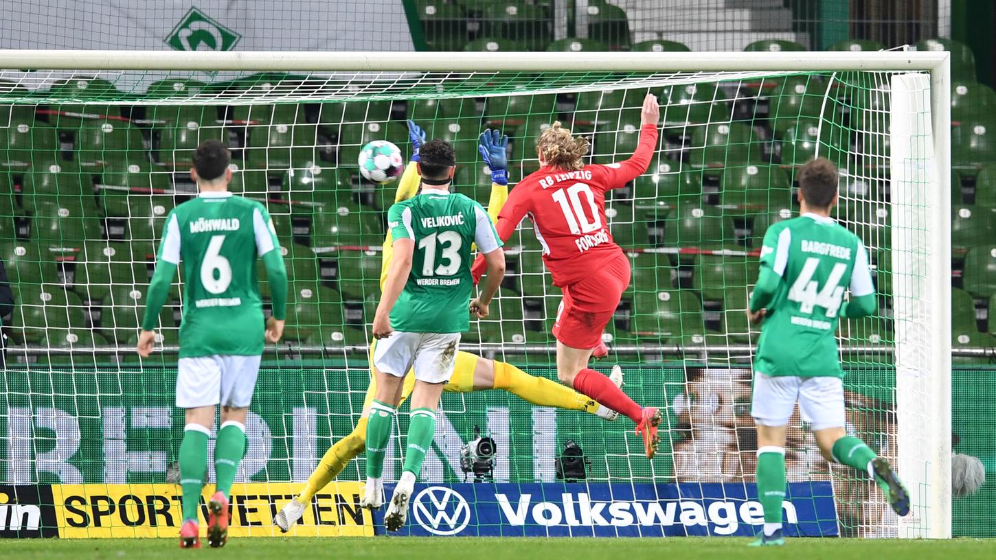 RB findet spät den Dreh: Leipzig steigert sich ins Pokalfinale