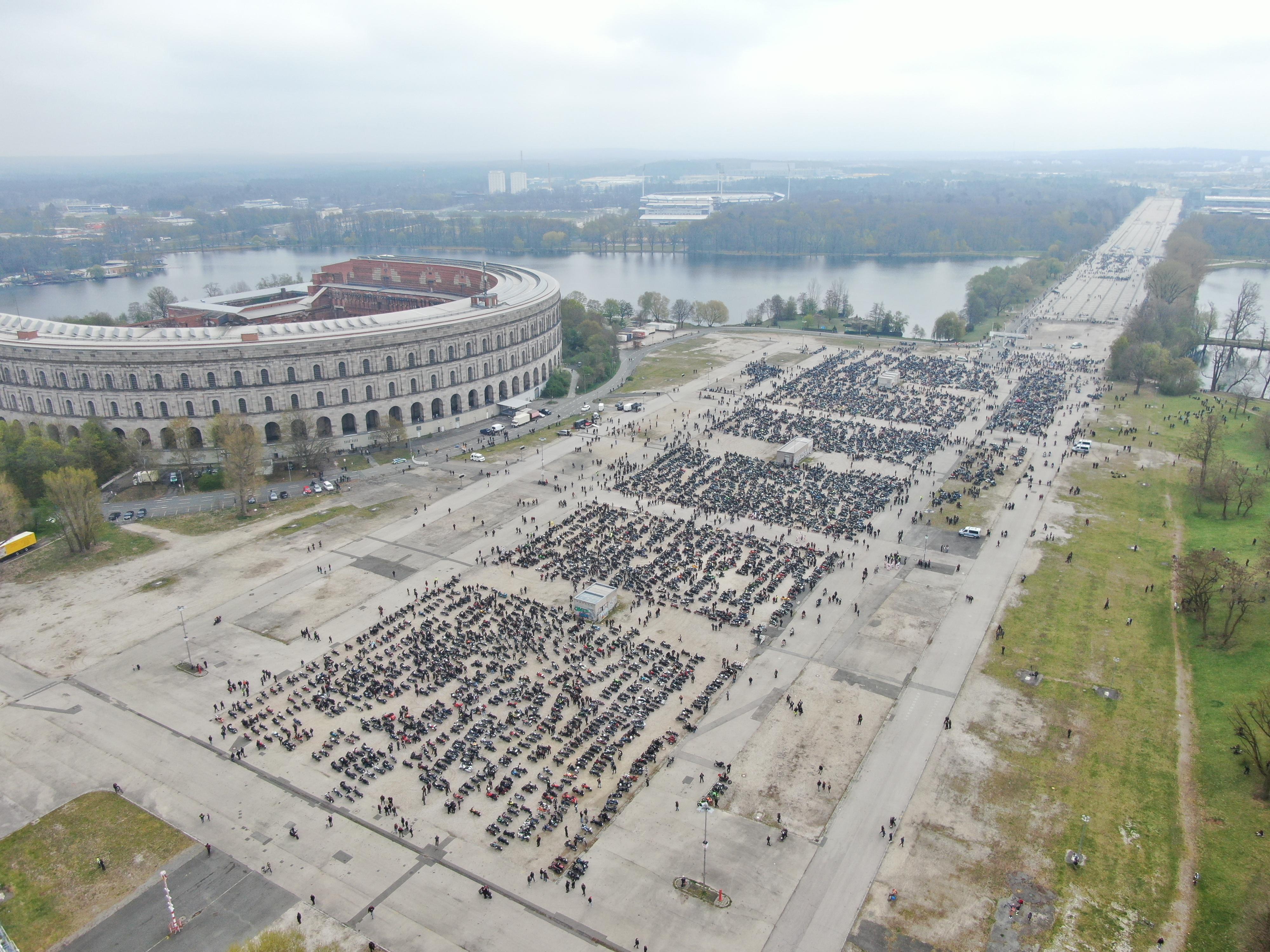 "Ride Free 2021": Tausende Biker protestieren in NÃ¼rnberg