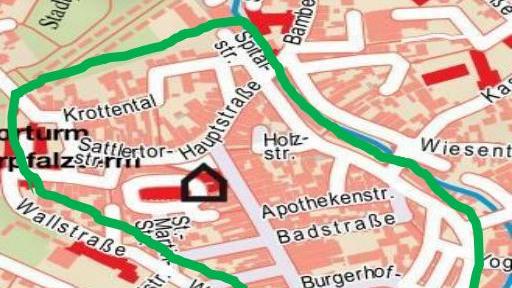 Diese Green Zone stellt sich die SPD Forchheim als erweiterte Fußgängerzone vor.