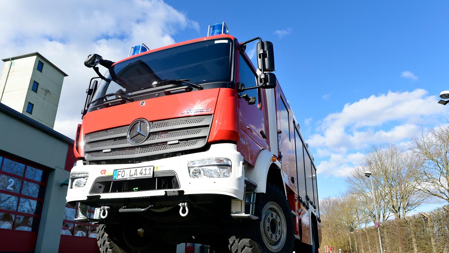 Ein neues Feuerwehrfahrzeug wie das Ein neues Feuerwehrfahrzeug wie das