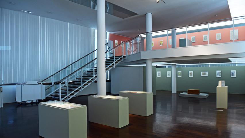 Blick in die Ausstellung in der Kunst-Galerie Fürth.