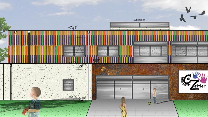 Carl-Zeitler-Kindergarten in Forchheim: Hier entsteht ein Neubau
