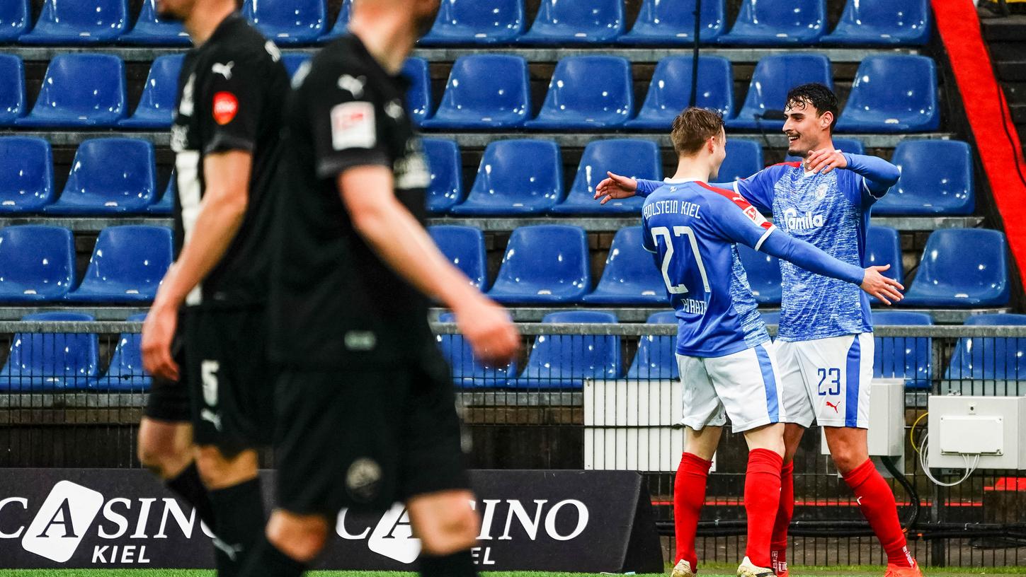 2:0 und am HSV vorbei! Kiel bleibt am Kleeblatt dran