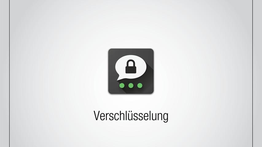 Anders als beispielsweise bei WhatsApp wurden bereits zum Start der App die Nachrichten zwischen den Nutzern "von Ende zu Ende" verschlüsselt. Das heißt, nur die Personen im Chat können die Nachrichten lesen, die Anbieter der App dagegen nicht.