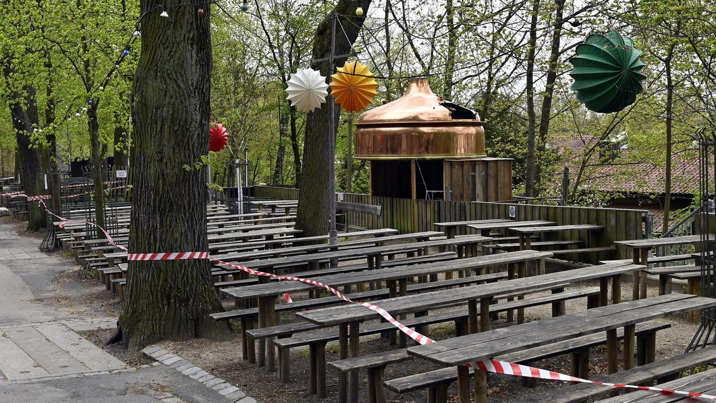 Biergartenöffnung am Montag: Erlanger müssen zittern