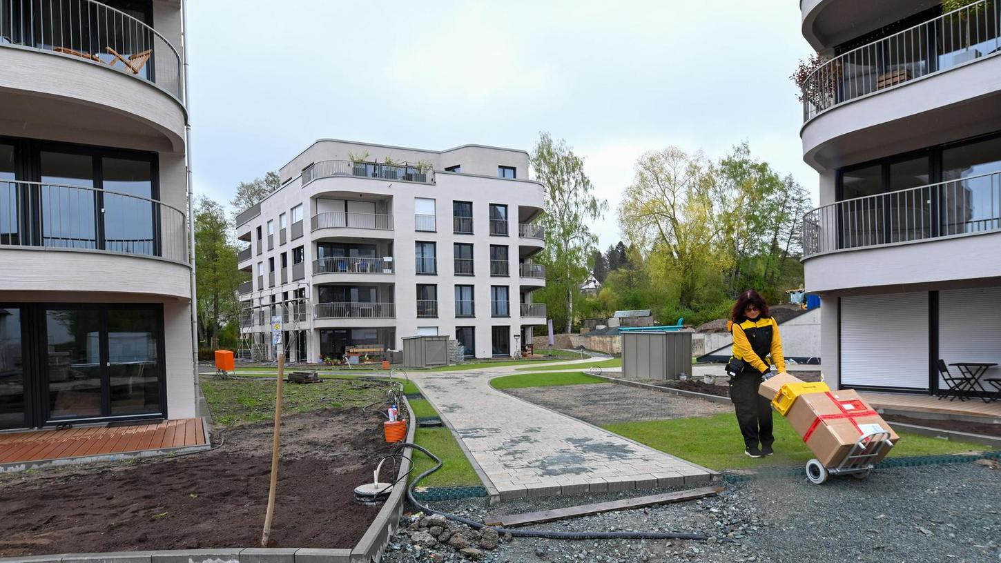 Hainbrunnenpark in Forchheim: Die ersten von 44 neuen Wohnungen sind schon bezogen