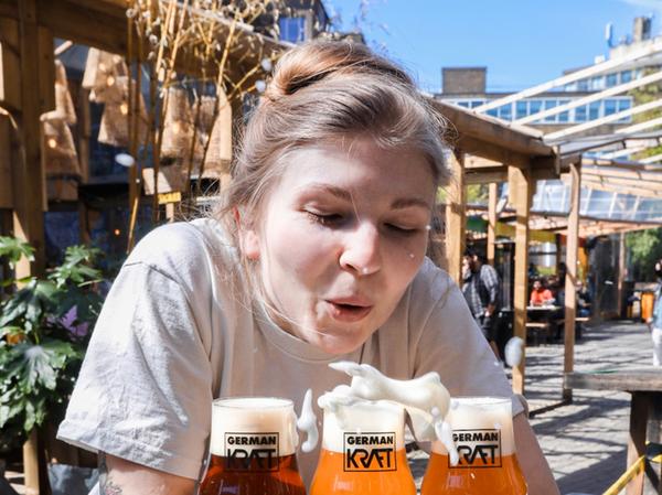 Briten genießen nach Brexit und Lockdown Bier mit fränkischer Note