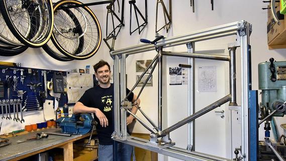 Rahmenbau in Neunkirchen: Damit das Fahrrad perfekt passt