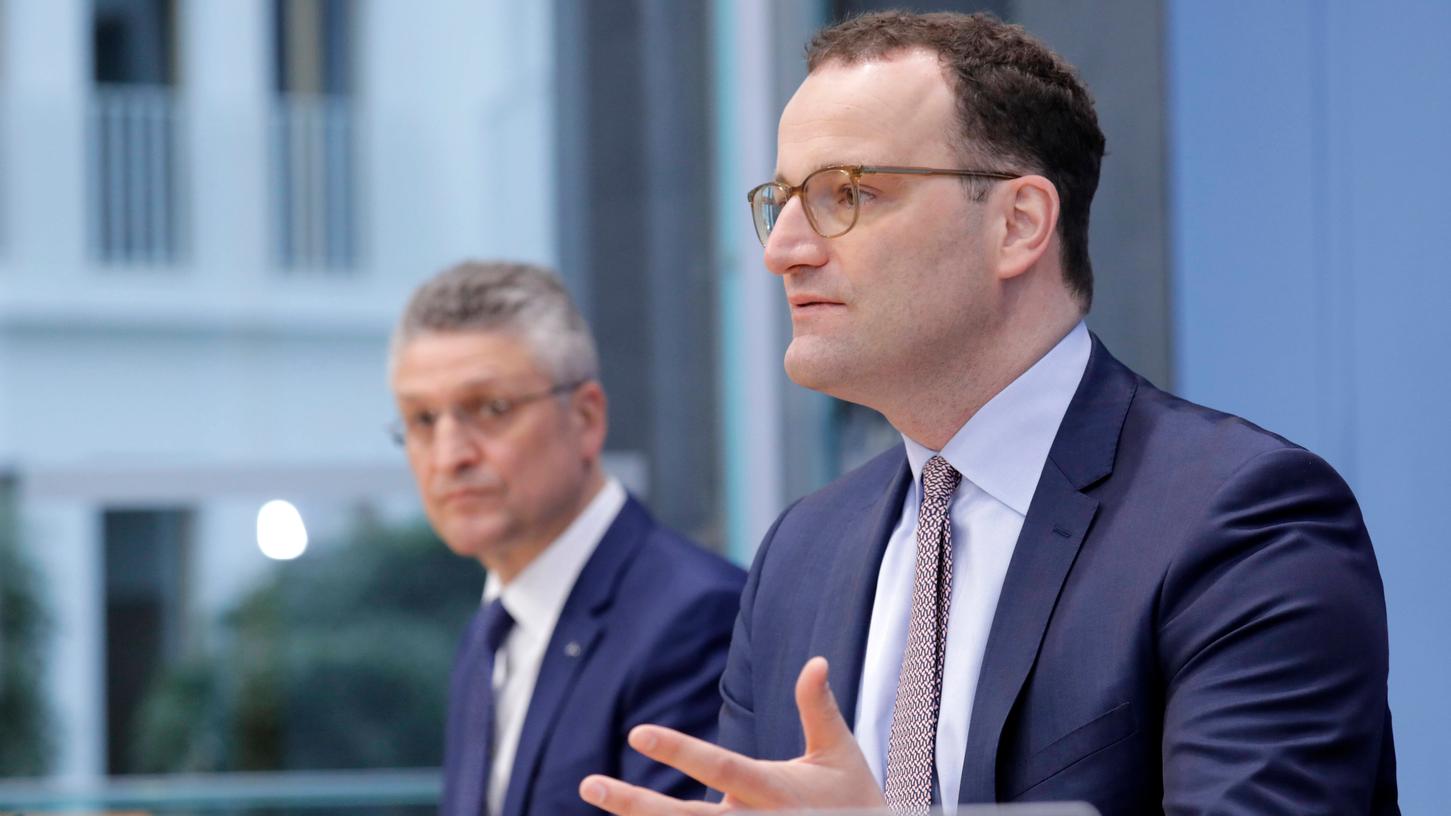 Jens Spahn sprach von einer Übergangsphase.
Jens Spahn sprach von einer Übergangsphase.