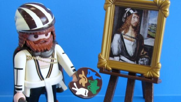 Albrecht Dürer ist der berühmteste Nürnberger Maler. Ihn gibt es inzwischen auch als Playmobil-Figur. Die Kinderzeitung "nanu!?" blickt auf das Leben von Dürer zurück.