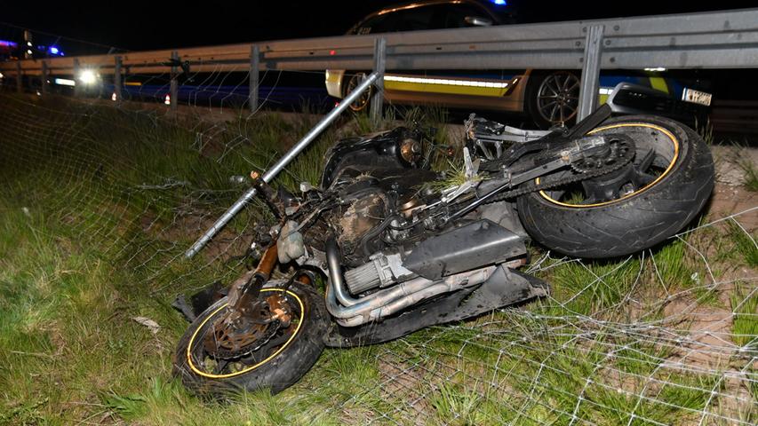 Tödlicher Unfall im Landkreis Roth: 36-jähriger Biker stirbt