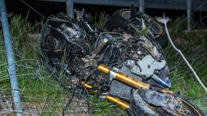 Tödlicher Unfall im Landkreis Roth: 36-jähriger Biker stirbt