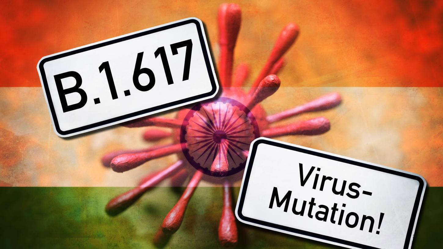 Derzeit beschäftigt die indische Mutation B.1.617 die Forscher. Sie gilt als extrem ansteckend.