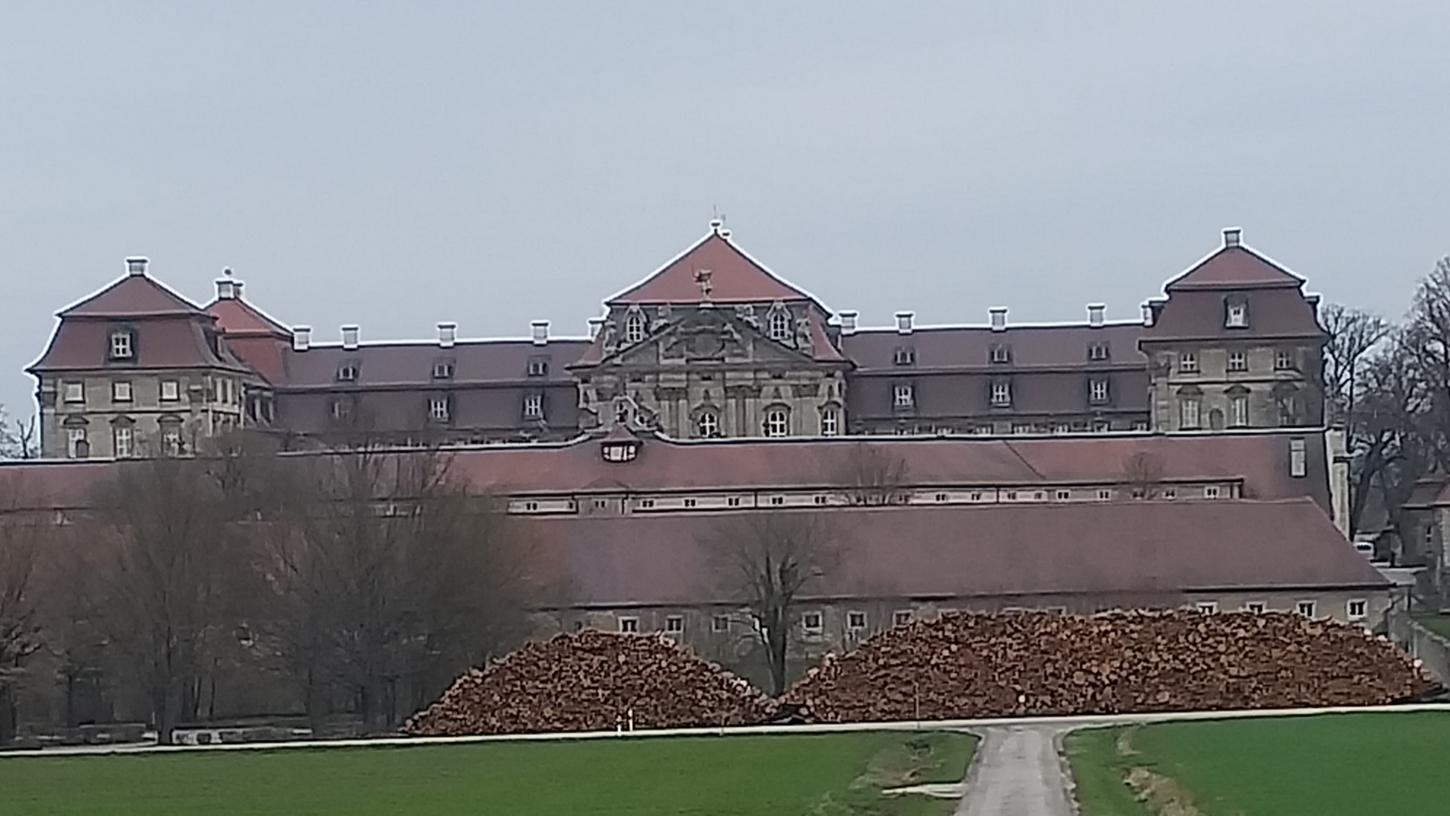 Zum imposanten Schloss Weissenstein geht es auf der Laufstrecke leicht bergab.