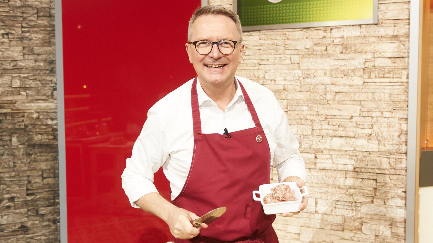 Nürnberger als Fleischküchle-King in ZDF-Kochshow