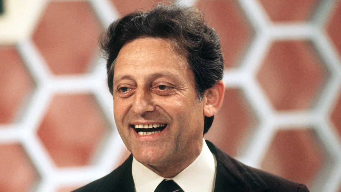 Als Moderator sehr beliebt: Hans Rosenthal, 1978.
Als Moderator sehr beliebt: Hans Rosenthal, 1978.