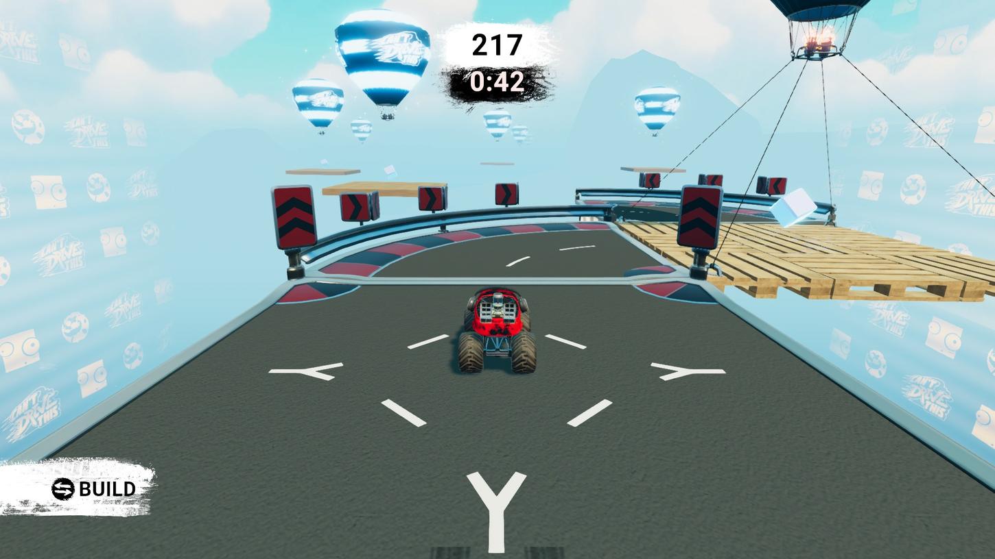 So sieht es aus: Das Spiel "Can't Drive This" von den Pixel Maniacs.