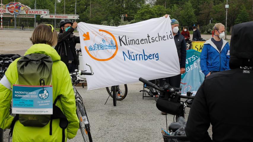 Rad-Demo in Nürnberg: 400 Teilnehmer 