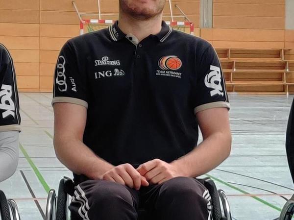 Nationalspieler aus Bergen bei Weißenburg: Lukas Gloßner (21).