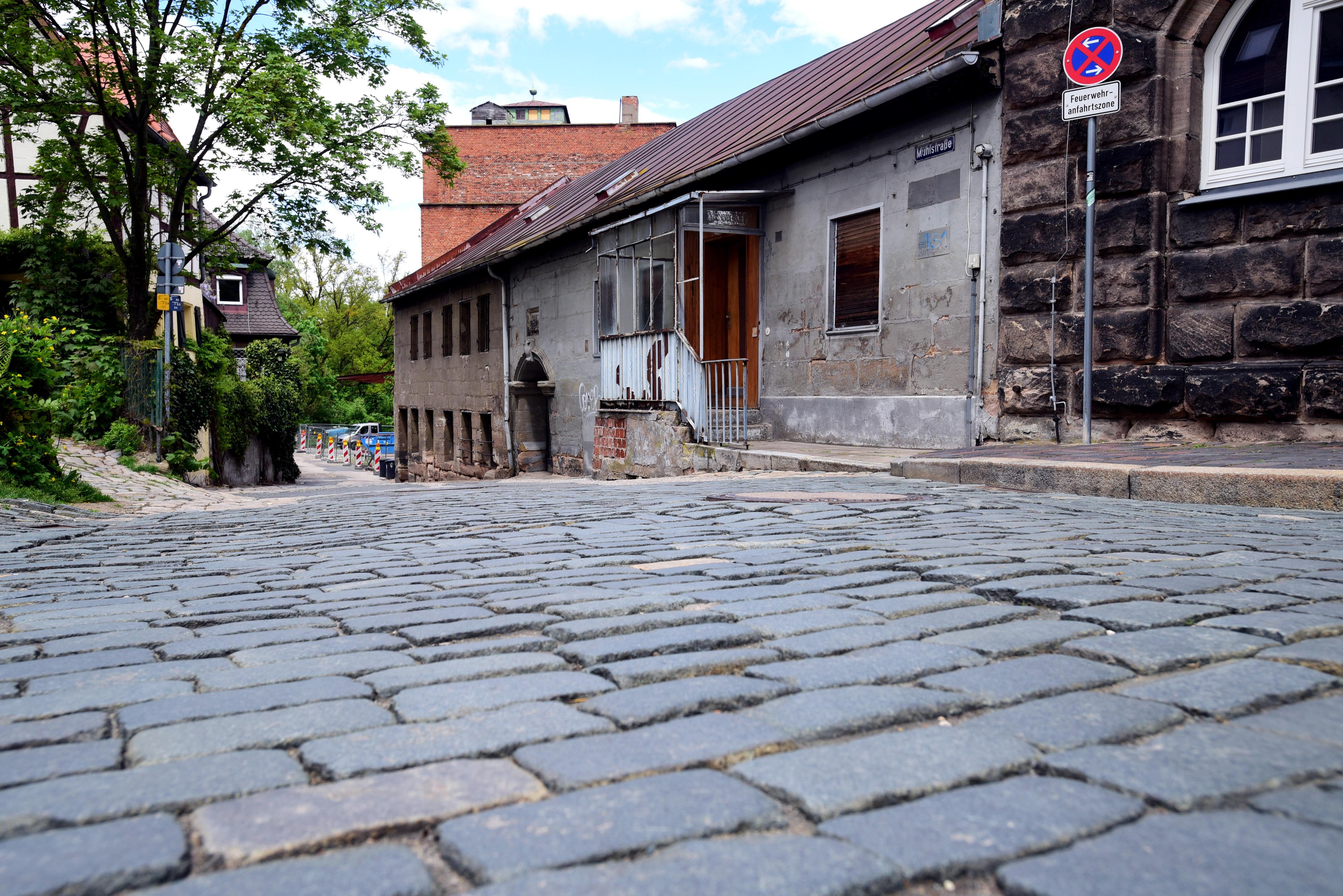 Auch die Mühlstraße soll als Zufahrt zum zukünftigen Hotel im Mühlengebäude verkehrsberuhigt werden.