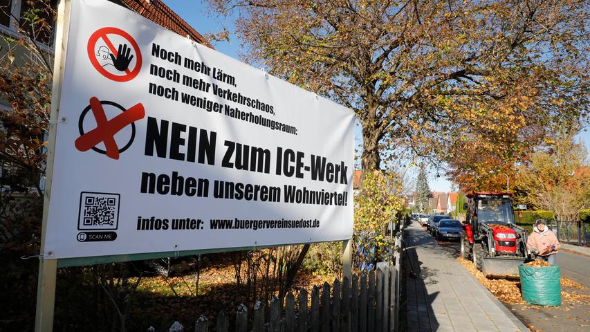Gewerkschaft: Protest gegen ICE-Werk in Nürnberg bremst Verkehrswende