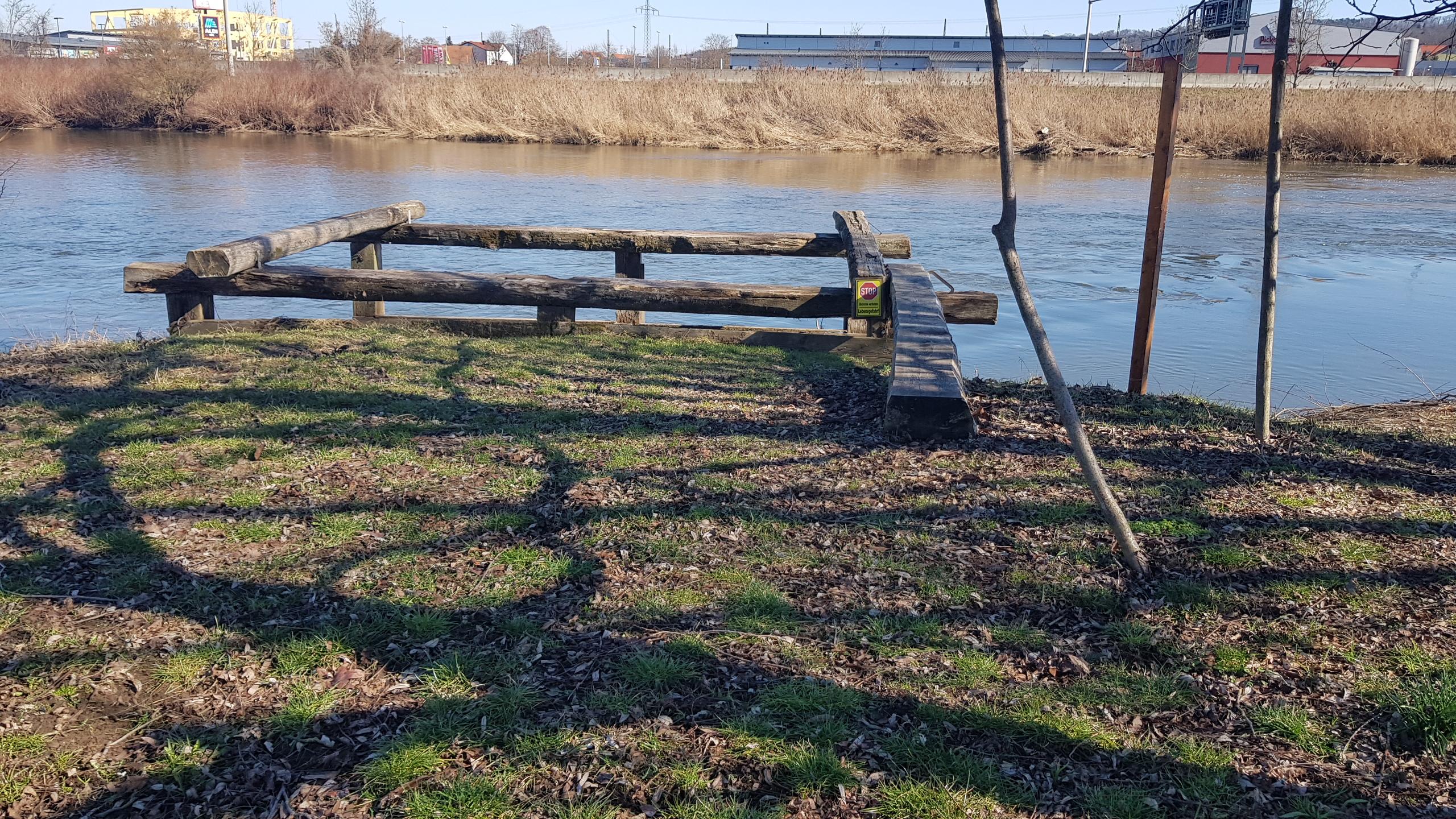 Die Radstatt: Sie trägt das Rad.