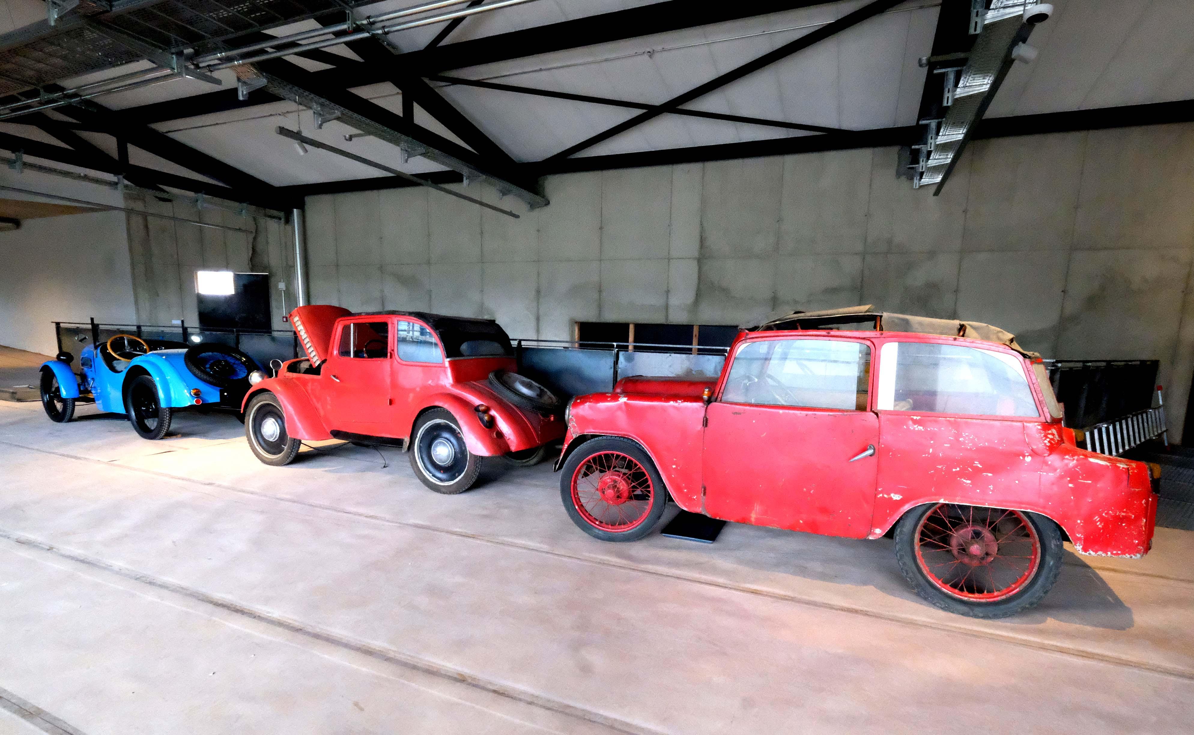 Parade der Oldtimer.