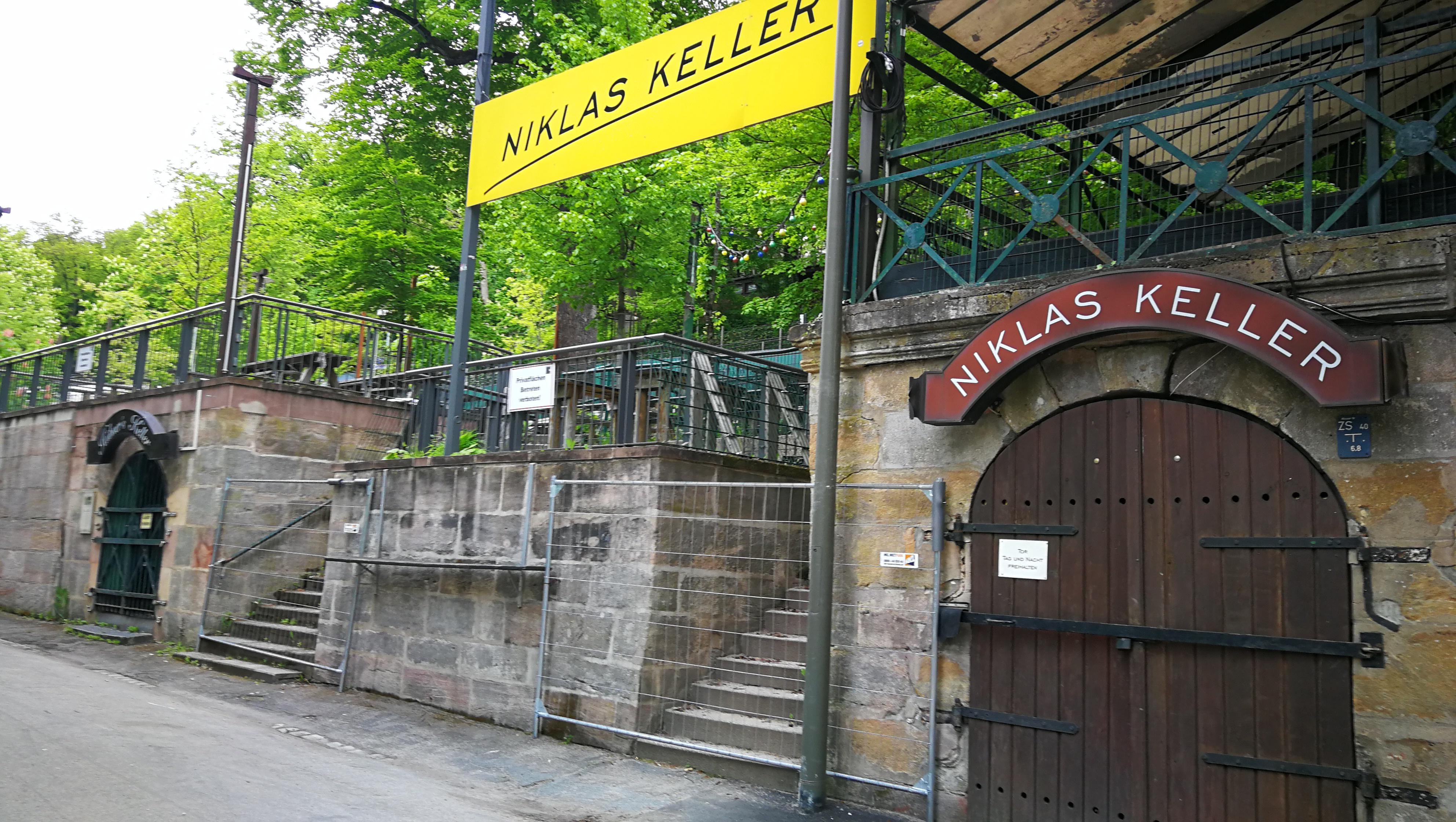 Gelände der Bergkirchweih Erlangen ist gesperrt - Erlangen | Nordbayern