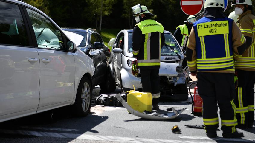Schwerer Verkehrsunfall bei Lauterhofen