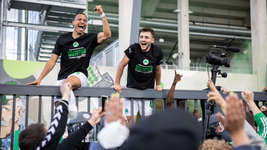 Erstligatauglich! So bejubelt das Kleeblatt den Bundesliga-Aufstieg 2021