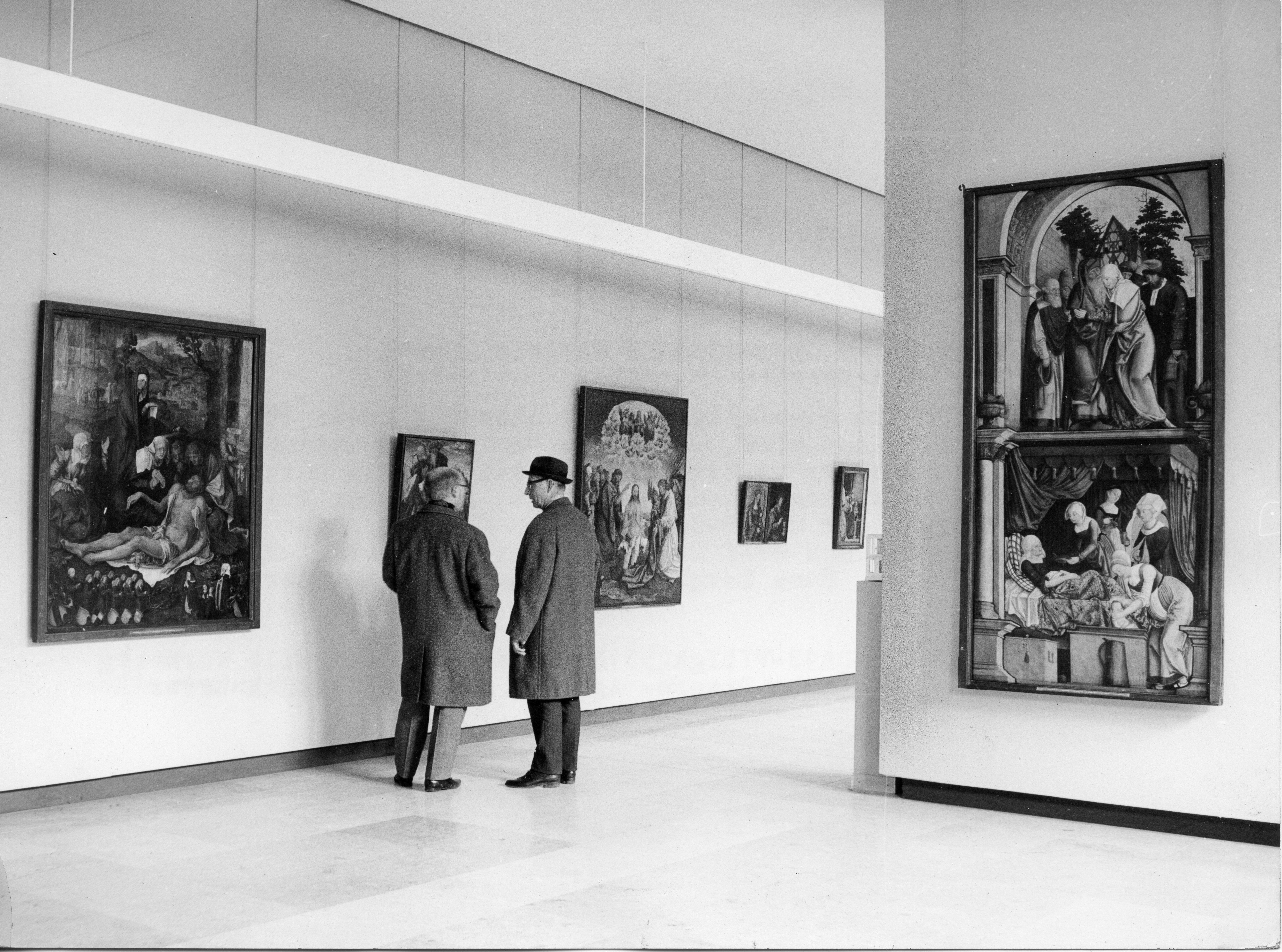 Ein Blick in die große Dürer-Ausstellung, die 1971 im GNM zu sehen war.