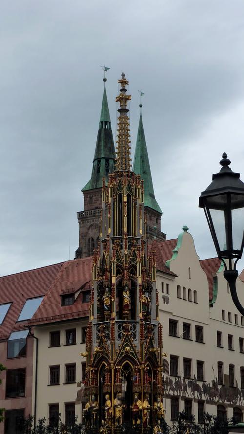 Da braucht es kaum Worte: Die Nürnberger Altstadt ist einfach "spitze".