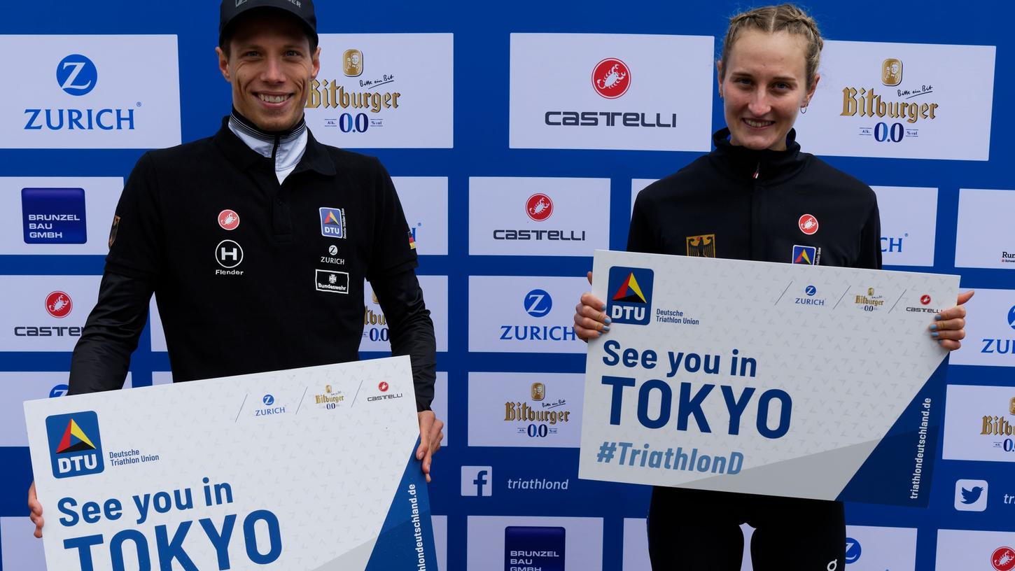 Anabel Knoll darf nach Tokio! Gemeinsam mit Justus Nieschlag sicherte sie sich eines der letzten deutschen Triathlon-Tickets zu dem Olympischen Spielen.