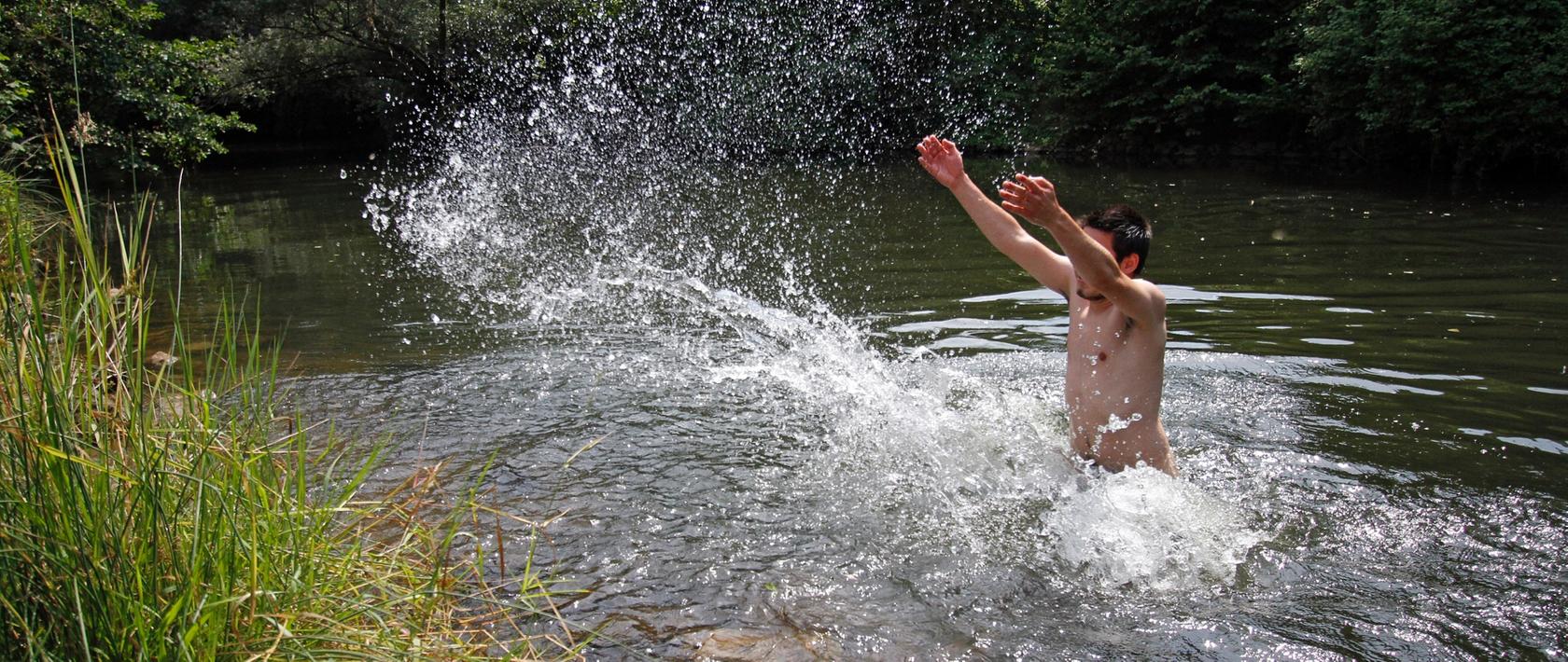 Ab ins kühle nass: Ab 2019 könnte das Baden in der Pegnitz erlaubt sein.