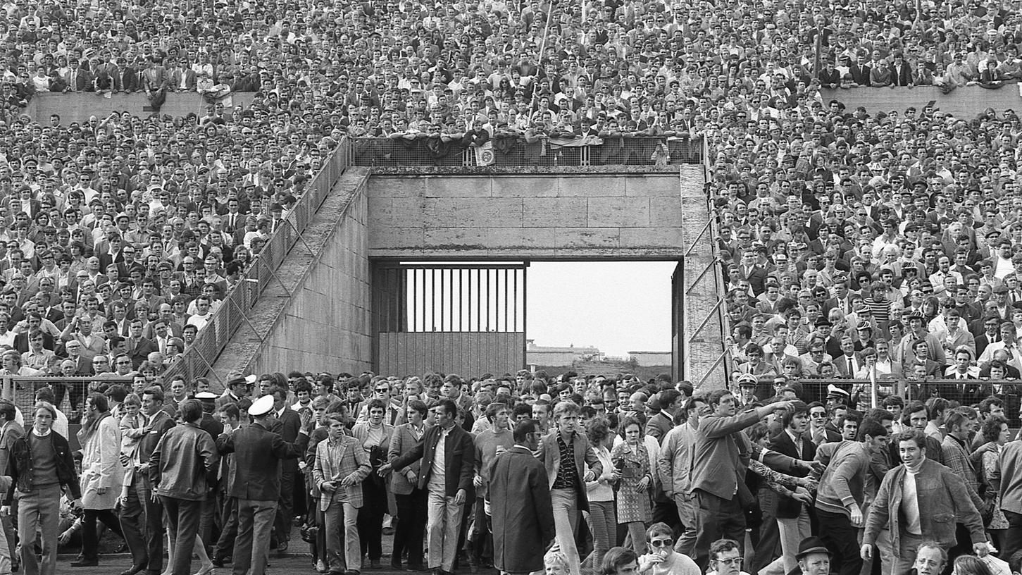 31. Mai 1971: Fiasko auf den Stadion-Rängen