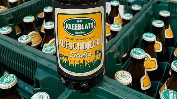 Für Fürth-Fans: Von Grüner gibt's jetzt ein "Aufschdiechs"-Bier
