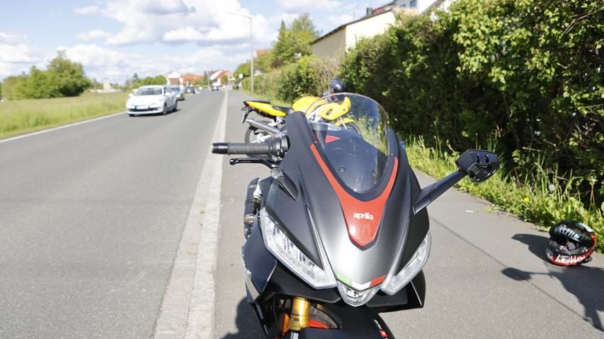Langenzenn: Mehrere Motorradfahrer in Unfall verwickelt