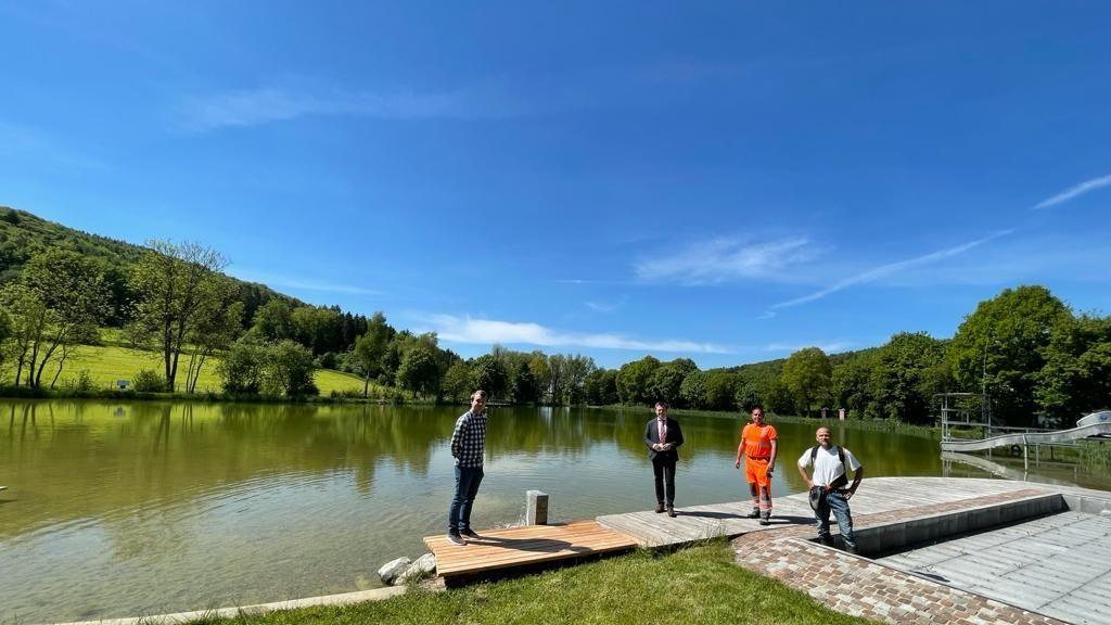 Das Naturbad in Altenveldorf öffnet am 3. Juni. Das Naturbad in Altenveldorf öffnet am 3. Juni.