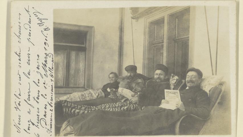  Patienten bei der Liegekur, 1906