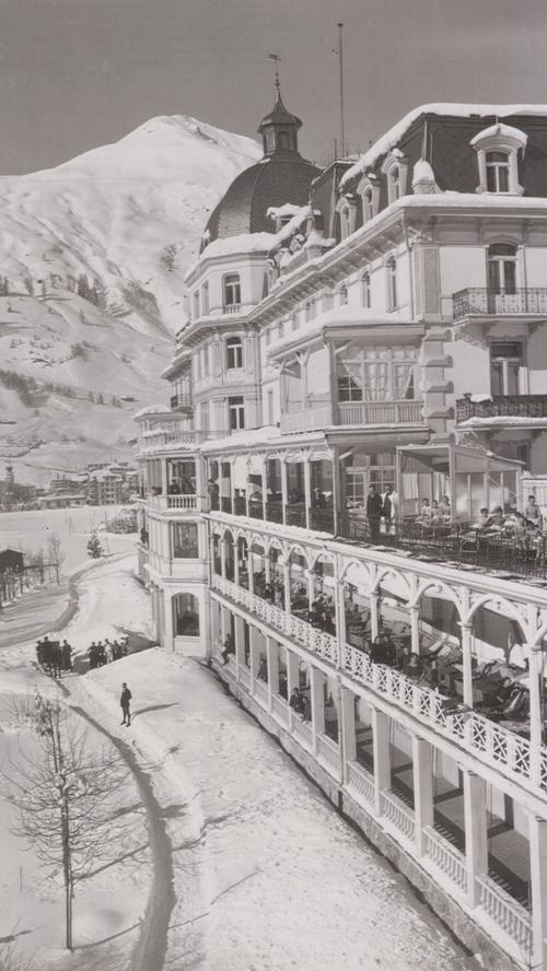 Sanatorium Valbella, Fotografie von 1924