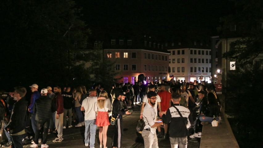 Volksfestähnliche Zustände in Regensburg, Bamberg und Würzburg