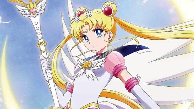 Szene aus dem Animationsfilm "Sailor Moon", mit Hauptfigur Usagi Tsukino von Zeichner Naoko Takeuchi.
