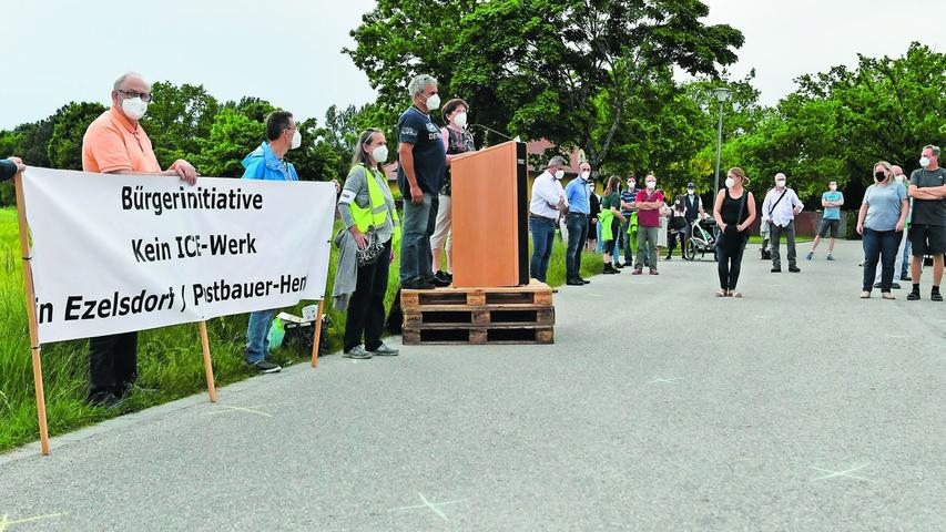 Bürger formieren sich gegen ICE-Werk zwischen Postbauer-Heng und Ezelsdorf